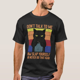 Funny Cat Crochet Girl Crocheter T-Shirt