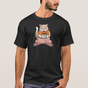 Funny Cat Cupcake  For Men Women Bake Baking Foodi T-Shirt