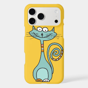 Funny Cat custom name & colour phone cases