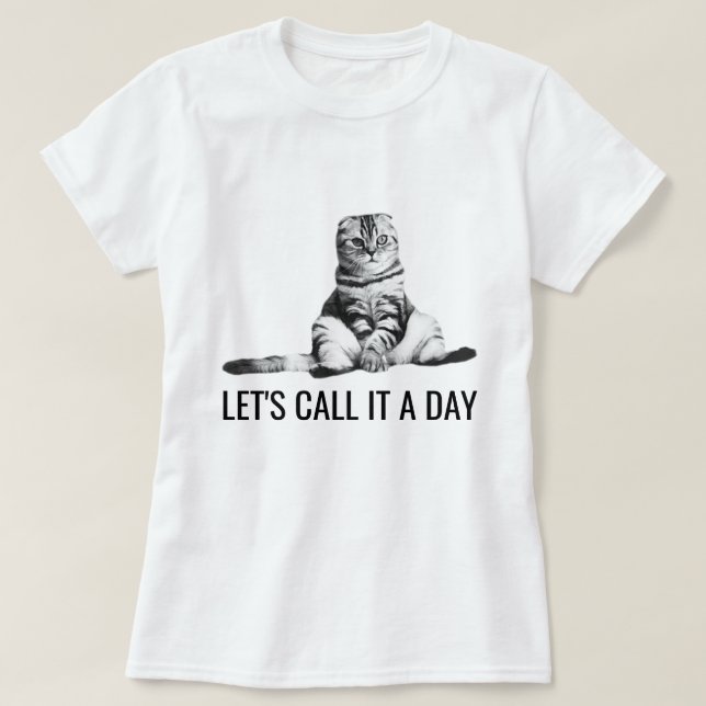 Funny Cat customisable T-Shirt (Design Front)