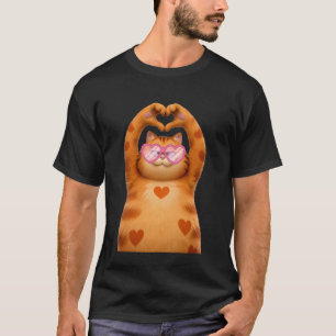 Funny Cat Dad Mum Kitten Kawaii Lover Heart Men Wo T-Shirt