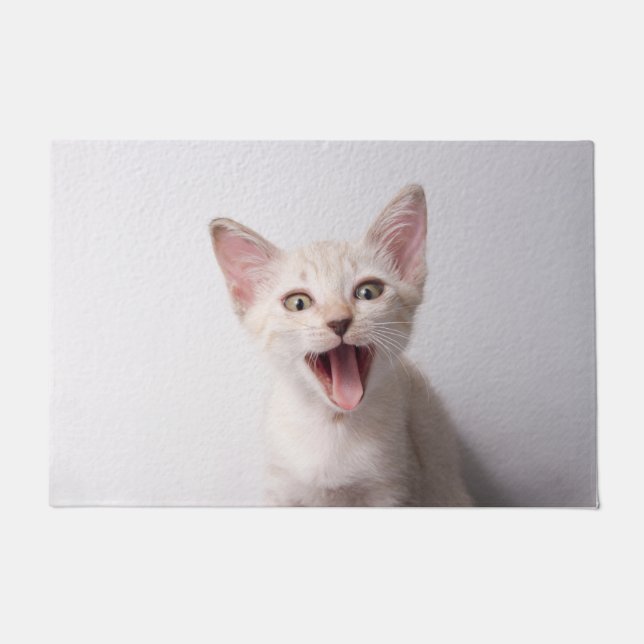 Funny Cat  Doormat (Front)
