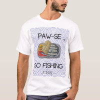 Funny Cat Fishing design with Nautical Theme