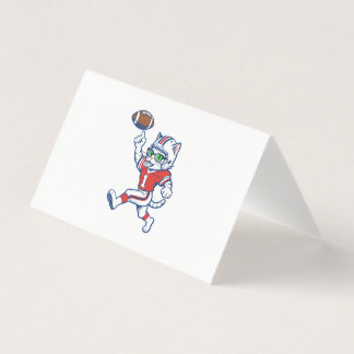 Funny Cat Football Player