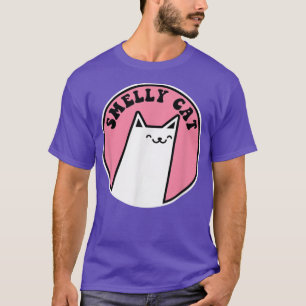Funny cat friends song SMELLY CATCat Lovers Gift T-Shirt
