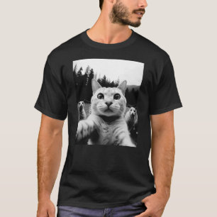 Funny Cat Funny Cat Selfie Cat Owner Fun T-Shirt