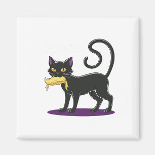 Funny Cat Halloween Voting Election 2024 Usa 1  Magnet