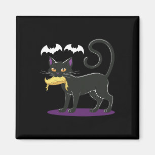 Funny Cat Halloween Voting Election Usa  Magnet