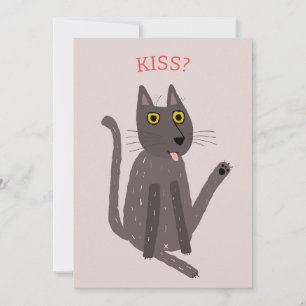 Funny Cat Humour Card