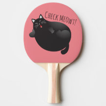 Funny cat illustration Check Meowt / Check me out