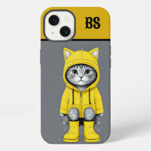 Funny Cat in Rain Boots – cat Humour iPhone 13 Case
