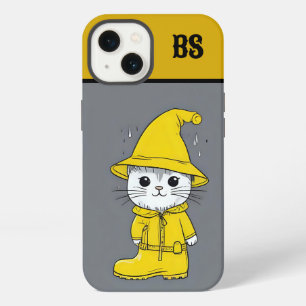 Funny Cat in Rain Boots – cat Humour iPhone 13 Case