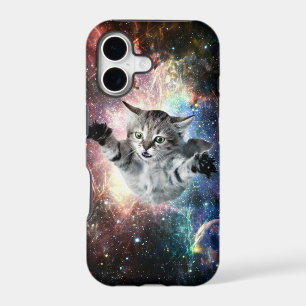 Funny cat in space