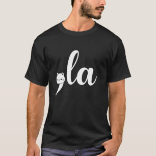 Funny Cat Kitten Comma La Kamala Harris For Presid T-Shirt