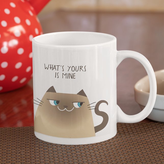 Funny Cat Large Coffee Mug (Creator Uploaded)
