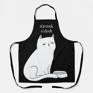 Funny cat lover / cat dad or mom apron