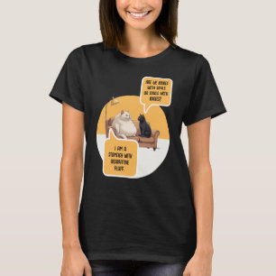 Funny Cat Lover Intellectual Humor T-Shirt
