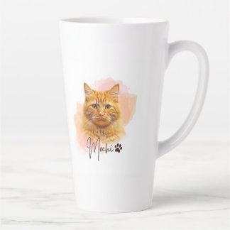 Funny Cat Lover Latte Mug – Cute Gift for Cat Moms