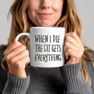 Funny Cat Lover Quote Coffee Mug