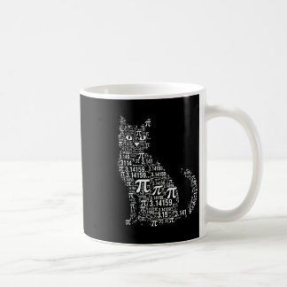 Funny cat math lover geek design coffee mug