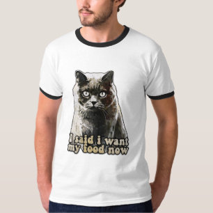 Funny cat meme for cat lovers and kitten owners T-Shirt