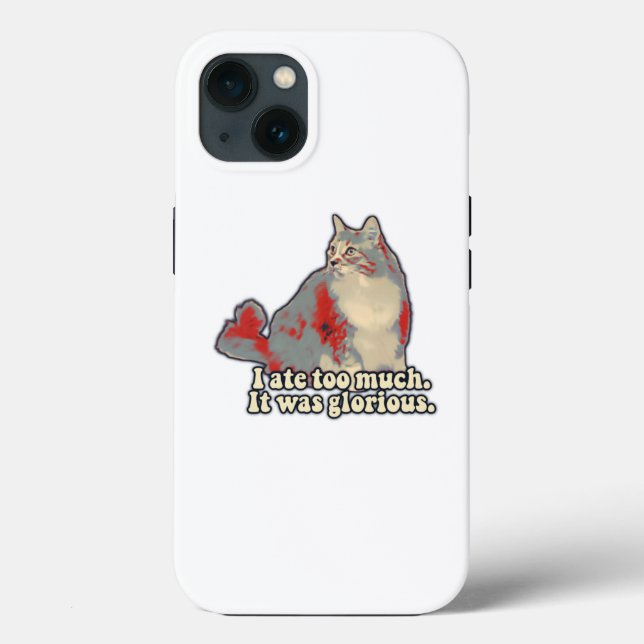 Funny cat meme for kitten lovers and owners Case-Mate iPhone case (Back)