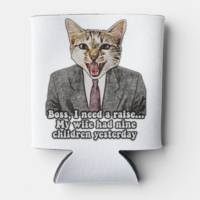 Funny cat meme for kitten persons and cat owners can cooler (Front)