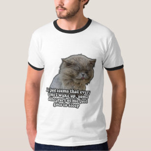 Funny cat meme for kitty lovers and cat owners T-Shirt