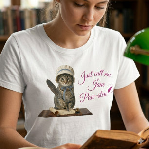 Funny Cat Meme Regency Bonnet T-Shirt