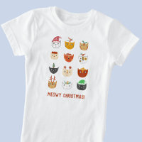 Funny Cat Meowy Christmas