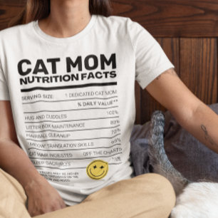 Funny Cat Mom   Cat Lover   Crazy Cat Lady T-Shirt