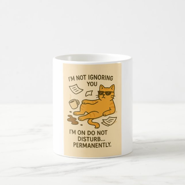 Funny cat mug (Center)