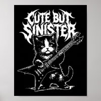 Funny cat playing guitar guitarist rock and roll