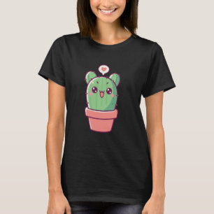 Funny Cat Pun Tee Cat Mum Plant Lady Gardener Cact
