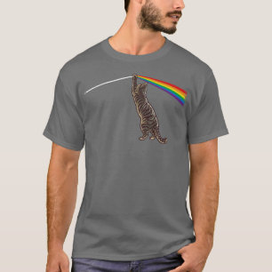 Funny Cat Rock Music Gift Men Kids Women Funny Cat T-Shirt