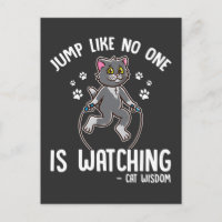 Funny Cat Rope Jumping Sport Kitty Lover
