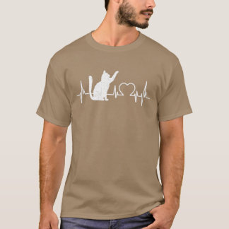 Funny Cat s for Women - Meowy Cute Cat Lover Heart T-Shirt