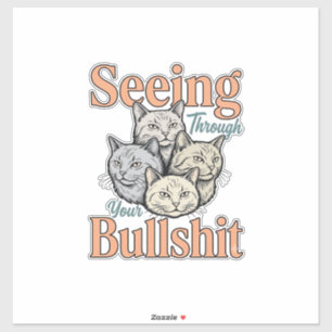 Funny Cat Seeing Through Your Vintage Des
