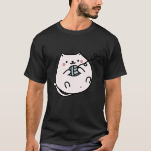 FUNNY CAT SHIRT. KITTEN BALL OF STRING, FELINE CAR T-Shirt