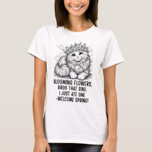 Funny Cat Spring Shirt