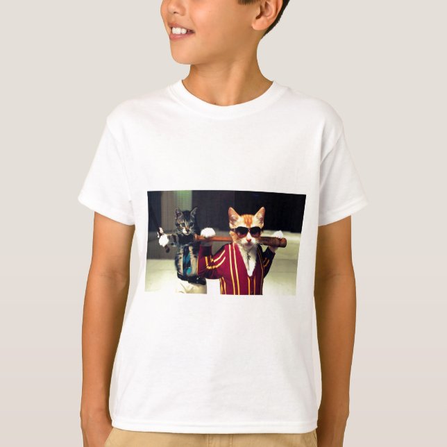 Funny cat T-Shirt (Front)