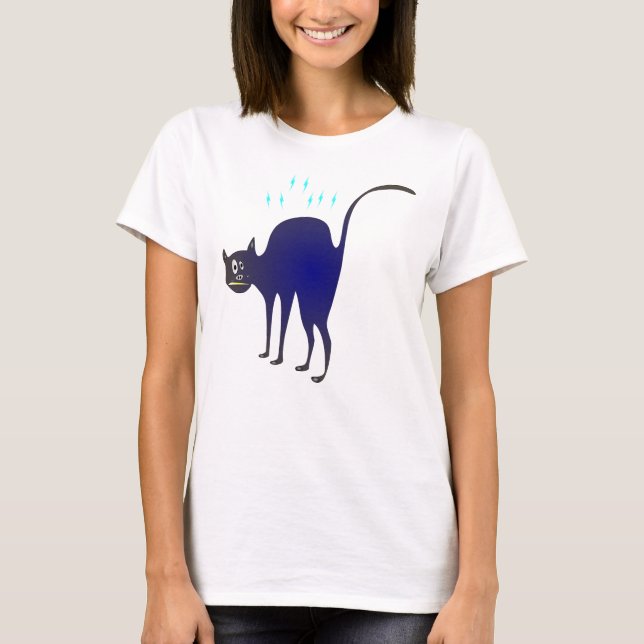 funny cat T-Shirt (Front)