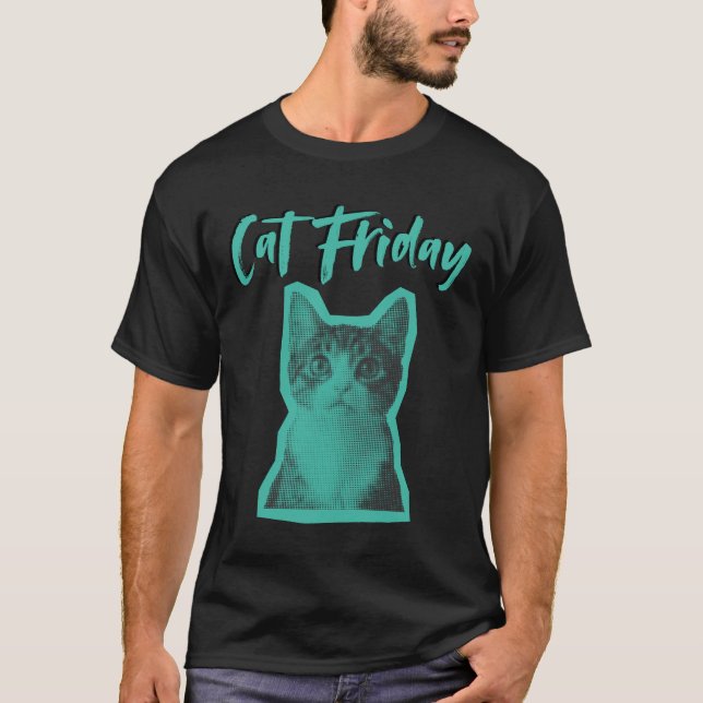 Funny Cat T-Shirt (Front)
