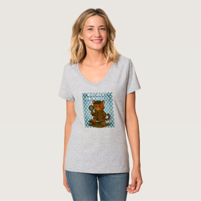 funny cat T-Shirt (Front Full)