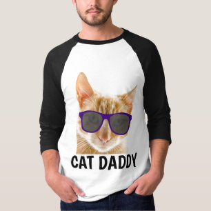 FUNNY CAT T-Shirts, CAT DADDY T-Shirt
