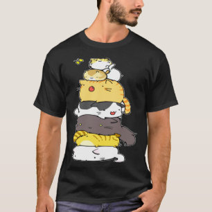 Funny Cat Tee Behold A Meowtain Cats Mountain Gift