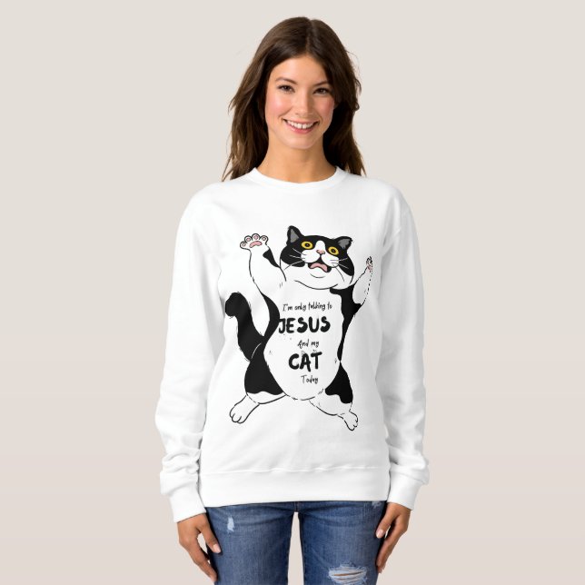 Funny cat Tee, Fur Mama Tee, cat Owner  Sweatshirt (Front Full)