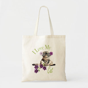 Funny Cat Tote Bag
