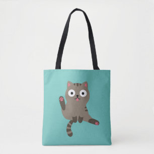 Funny Cat Tote Bag