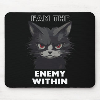 Funny Cat Trump By Funny Vote For Trump Cats 2024  Mouse Pad